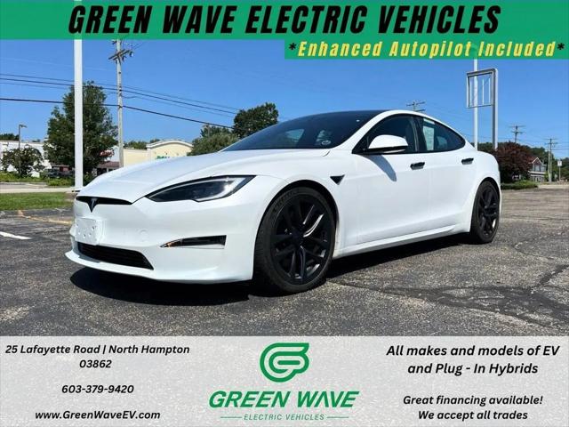 2022 Tesla Model S Plaid Tri Motor All-Wheel Drive for sale in North Hampton, NH