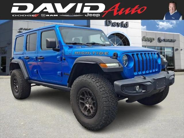 2022 Jeep Wrangler Unlimited High Tide 4x4 for sale in Glen Mills, PA