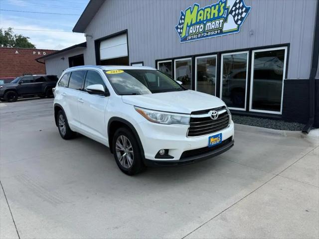 2015 Toyota Highlander XLE V6 for sale in Fort Dodge, IA