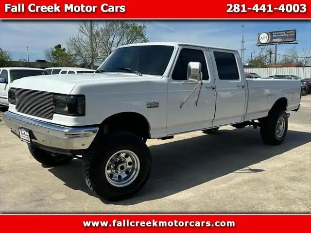 1990 Ford F-350 Crew Cab for sale in Humble, TX
