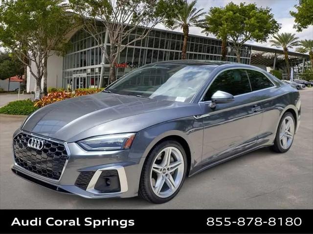 2021 Audi A5 Coupe Premium 45 TFSI quattro S tronic for sale in Coral Springs, FL