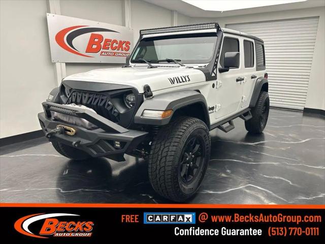 2020 Jeep Wrangler Willys 4x4 for sale in Mason, OH
