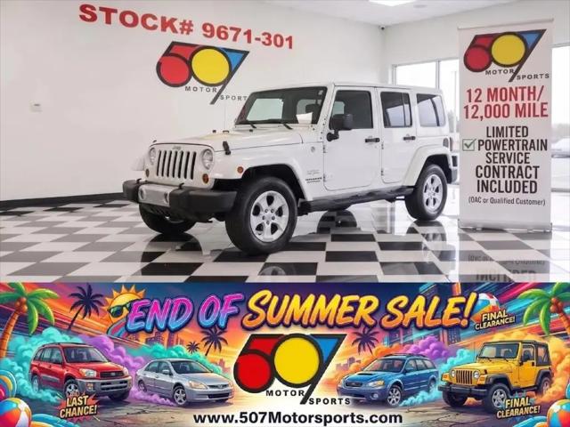 2013 Jeep Wrangler Unlimited Sahara for sale in Roy, WA