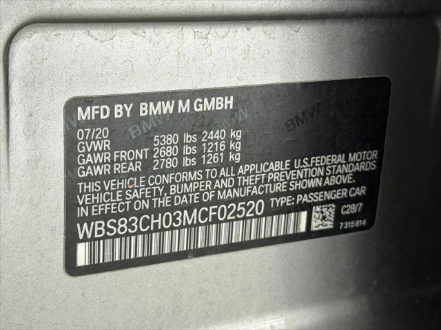 2021 BMW M5 Standard