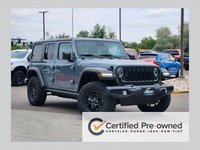 2025 Jeep Wrangler 4xe Willys 4xe for sale in Greeley, CO