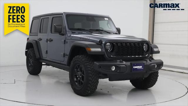 2025 Jeep Wrangler 4-Door Willys 4x4 for sale in Killeen, TX
