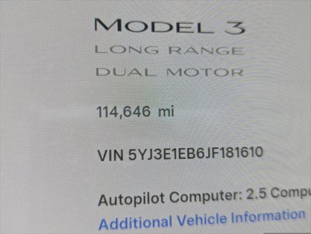 2018 Tesla Model 3 Long Range