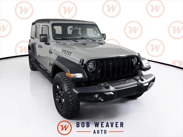 2022 Jeep Wrangler Unlimited Willys Sport 4x4 2022 Jeep Wrangler Unlimited Willys Sport 4x4