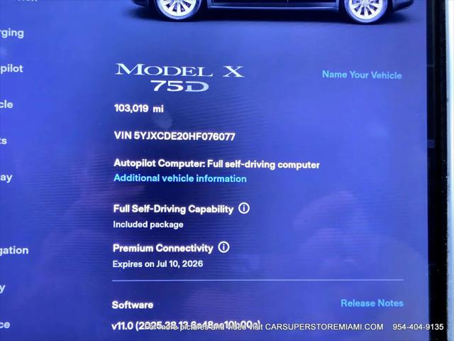 2017 Tesla Model X 75D