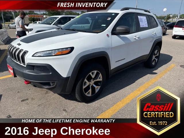2016 Jeep Cherokee Trailhawk for sale in Cedar Rapids, IA