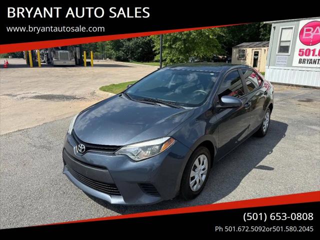 2016 Toyota Corolla L for sale in Bryant, AR