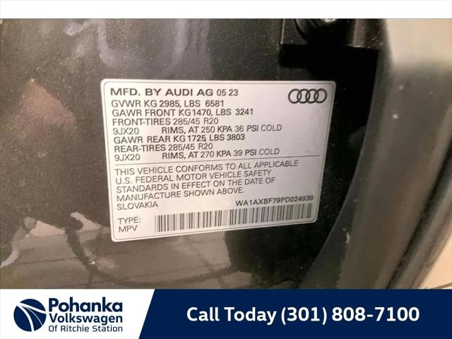 2023 Audi Q7 Premium 55 TFSI quattro Tiptronic