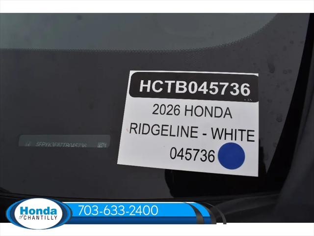 2026 Honda Ridgeline Black Edition