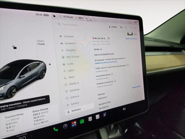 2021 Tesla Model 3 Long Range Dual Motor All-Wheel Drive