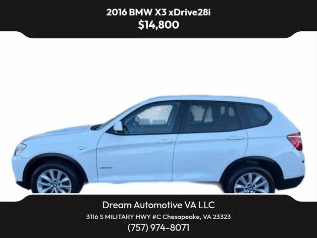 2016 BMW X3 xDrive28i