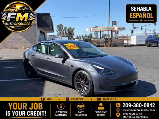 2023 Tesla Model 3 Performance Dual Motor All-Wheel Drive for sale in Manteca, CA