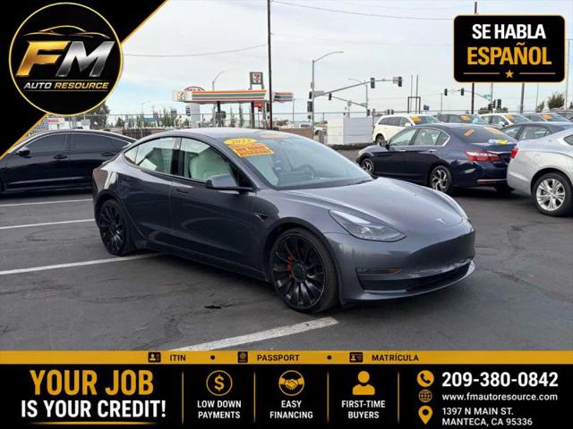 2023 Tesla Model 3 Performance Dual Motor All-Wheel Drive for sale in Manteca, CA