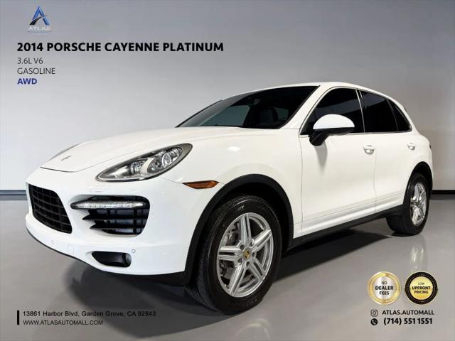 2014 Porsche Cayenne Platinum Edition for sale in Garden Grove, CA