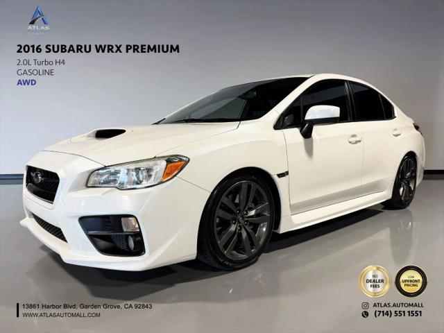 2016 Subaru WRX Premium for sale in Garden Grove, CA