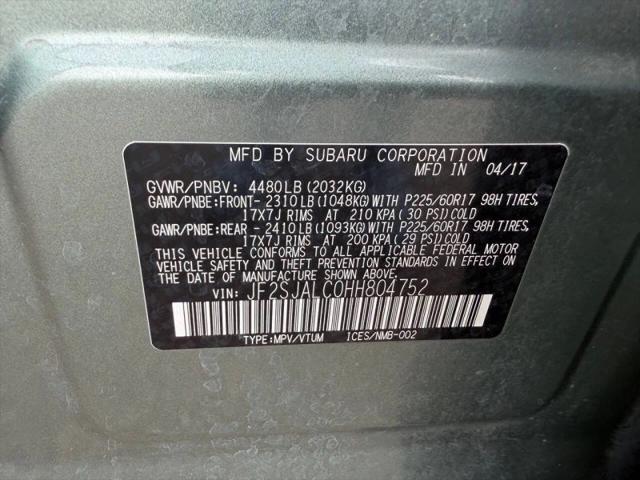2017 Subaru Forester 2.5i Limited