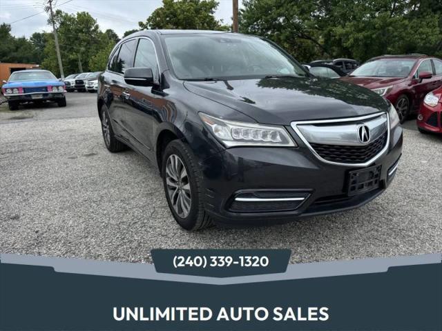 2015 Acura MDX Technology Package for sale in Upper Marlboro, MD
