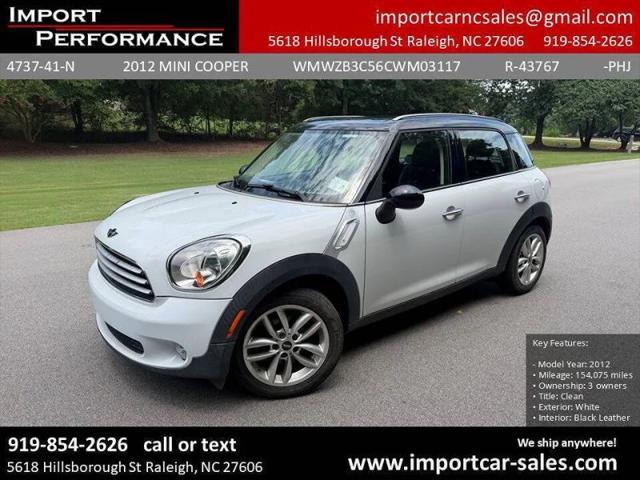 2012 MINI Countryman Cooper for sale in Raleigh, NC