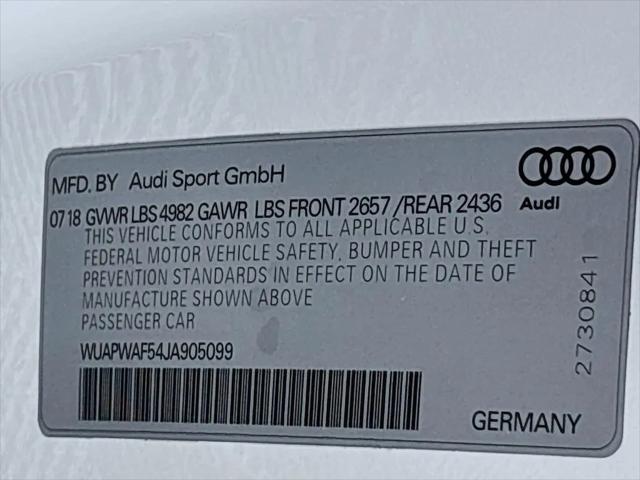 2018 Audi RS5 2.9T