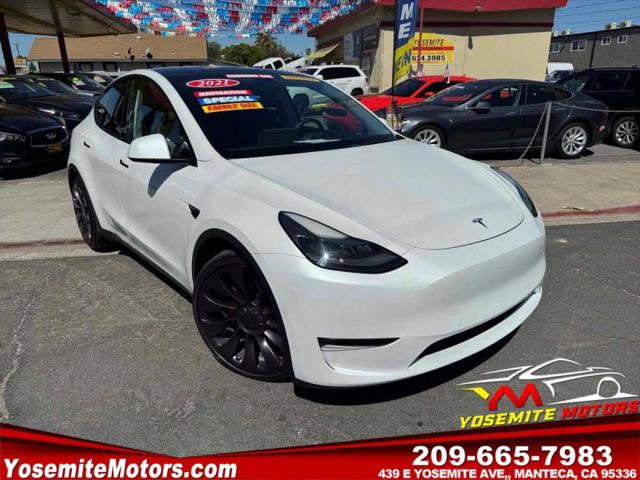 2021 Tesla Model Y Performance Dual Motor All-Wheel Drive for sale in Manteca, CA