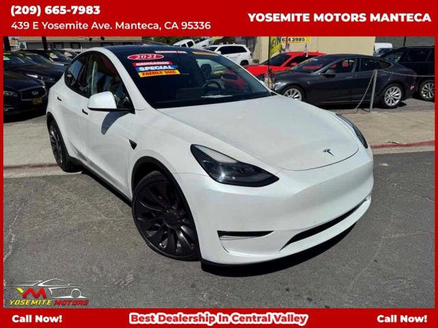 2021 Tesla Model Y Performance Dual Motor All-Wheel Drive for sale in Manteca, CA