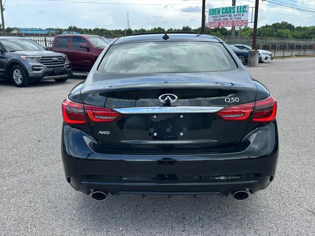 2019 INFINITI Q50 3.0t LUXE for sale in Sugar Land, TX