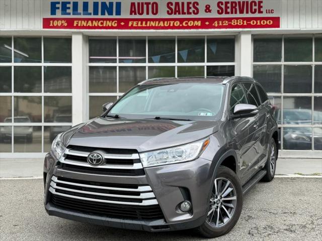 2018 Toyota Highlander XLE for sale in Pittsburgh, PA