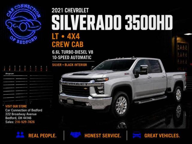 2021 Chevrolet Silverado 3500HD 4WD Crew Cab Standard Bed LT for sale in Bedford, OH
