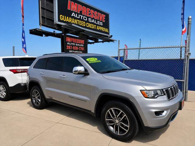 2018 Jeep Grand Cherokee Limited 4x4 for sale in Philadelphia, PA