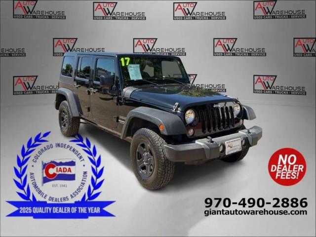 2017 Jeep Wrangler Unlimited Sport for sale in Fort Collins, CO