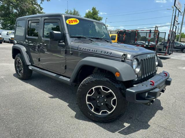 2016 Jeep Wrangler Unlimited Rubicon Hard Rock for sale in Tampa, FL