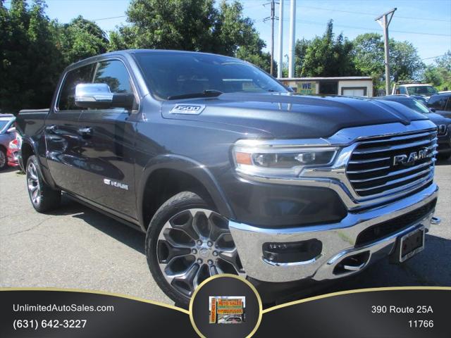 2019 Ram 1500 Longhorn Crew Cab 4x4 5'7" Box for sale in Mount Sinai, NY