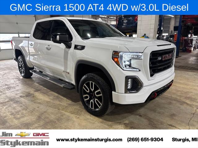 2021 GMC Sierra 1500 4WD Crew Cab Short Box AT4 for sale in Sturgis, MI
