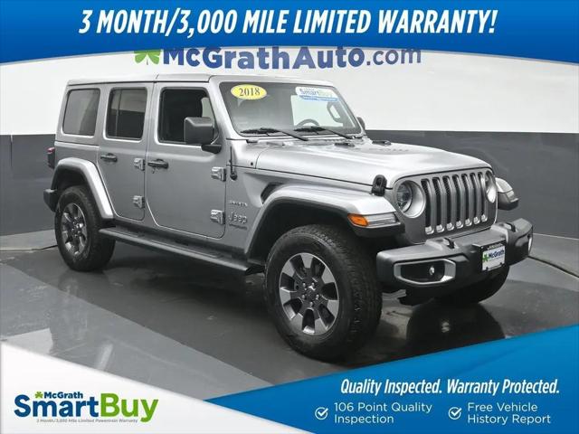 2018 Jeep Wrangler Unlimited Sahara 4x4 for sale in Davenport, IA