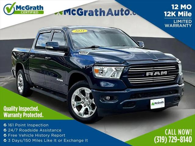 2021 Ram 1500 Big Horn Crew Cab 4x4 5'7" Box for sale in Davenport, IA