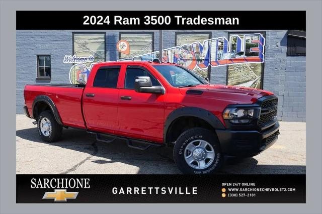2024 Ram 3500 Tradesman Crew Cab 4x4 8' Box for sale in Garrettsville, OH