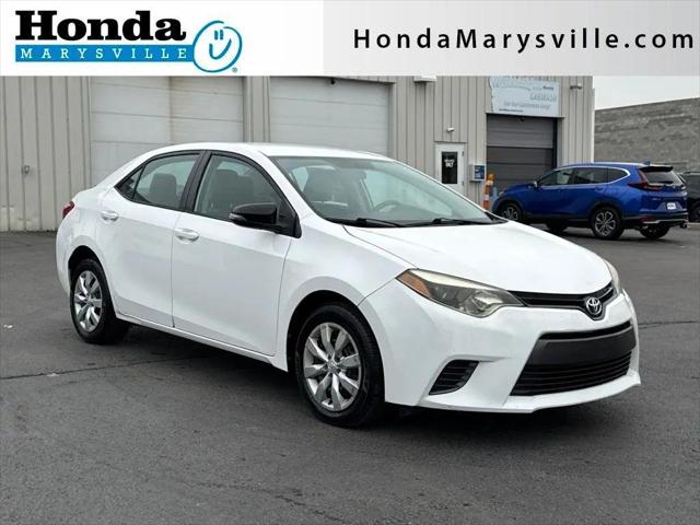 2016 Toyota Corolla LE for sale in Marysville, OH