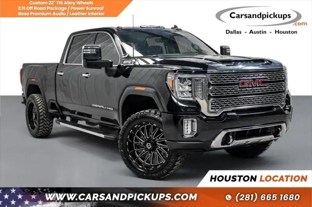 2020 GMC Sierra 2500HD 4WD Crew Cab Standard Bed Denali for sale in Katy, TX