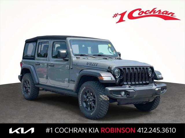 2023 Jeep Wrangler 4-Door Willys 4x4 for sale in Pittsburgh, PA