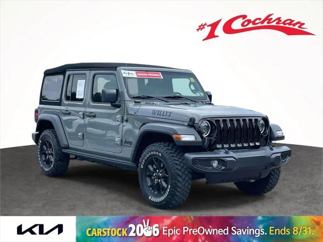 2023 Jeep Wrangler 4-Door Willys 4x4 for sale in Pittsburgh, PA