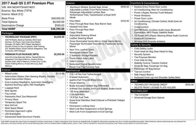 2017 Audi Q5 2.0T Premium for sale in Arlington Heights, IL