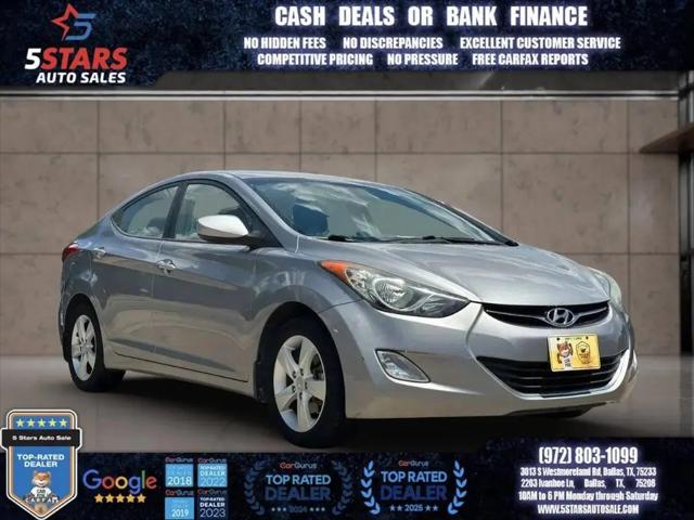 2013 Hyundai Elantra GLS for sale in Dallas, TX