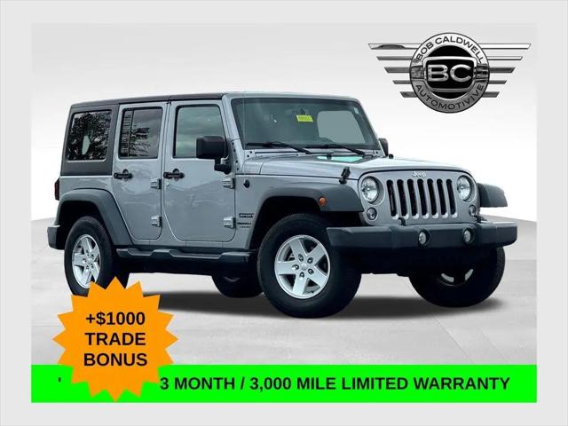 2018 Jeep Wrangler JK Unlimited Sport S 4x4 for sale in Columbus, OH