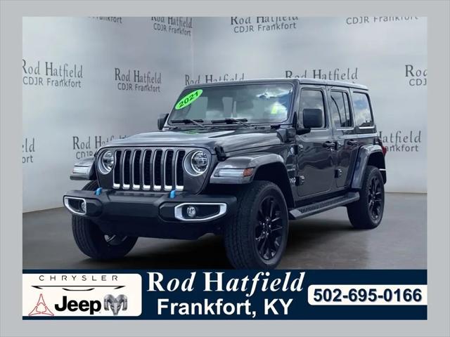 2021 Jeep Wrangler 4xe Unlimited Sahara 4x4 for sale in Frankfort, KY