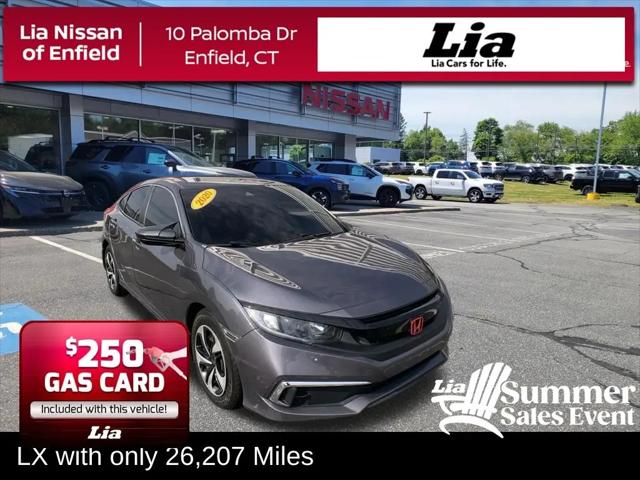 2020 Honda Civic LX for sale in Enfield, CT