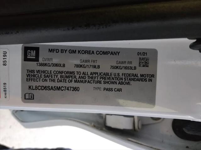 2021 Chevrolet Spark FWD 1LT Automatic
